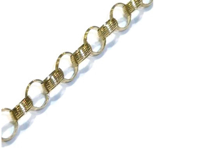 Gold Plated 7 mm Belcher Chain